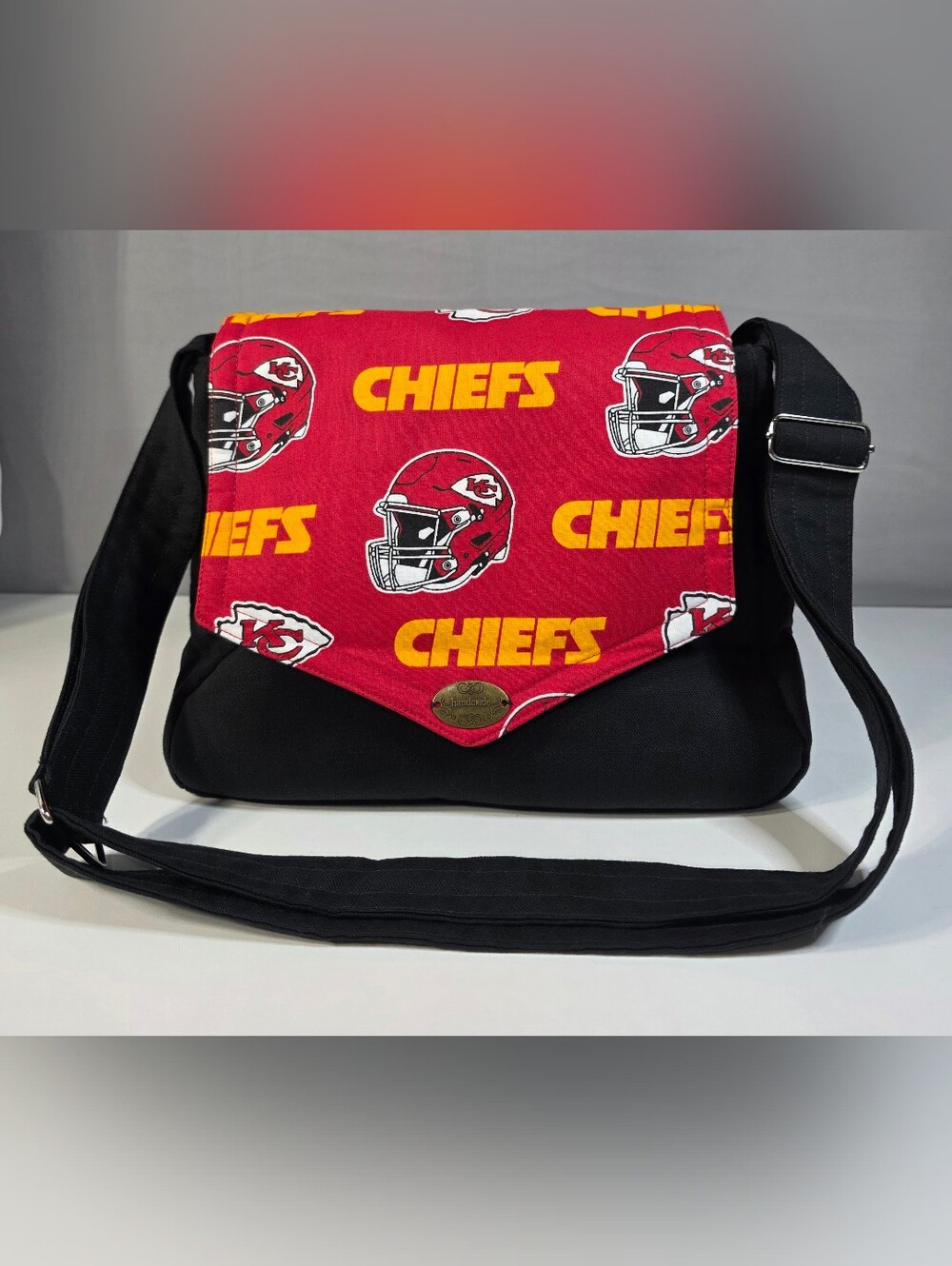 Kansas City Chiefs Handmade Shoulder Crossbody Bag Like New